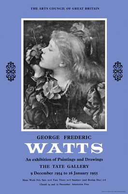 George Frederic Watts exhibition poster